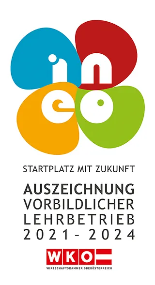 WKO Auszeichnung vorbildlicher Lehrbetrieb 2021-2024
